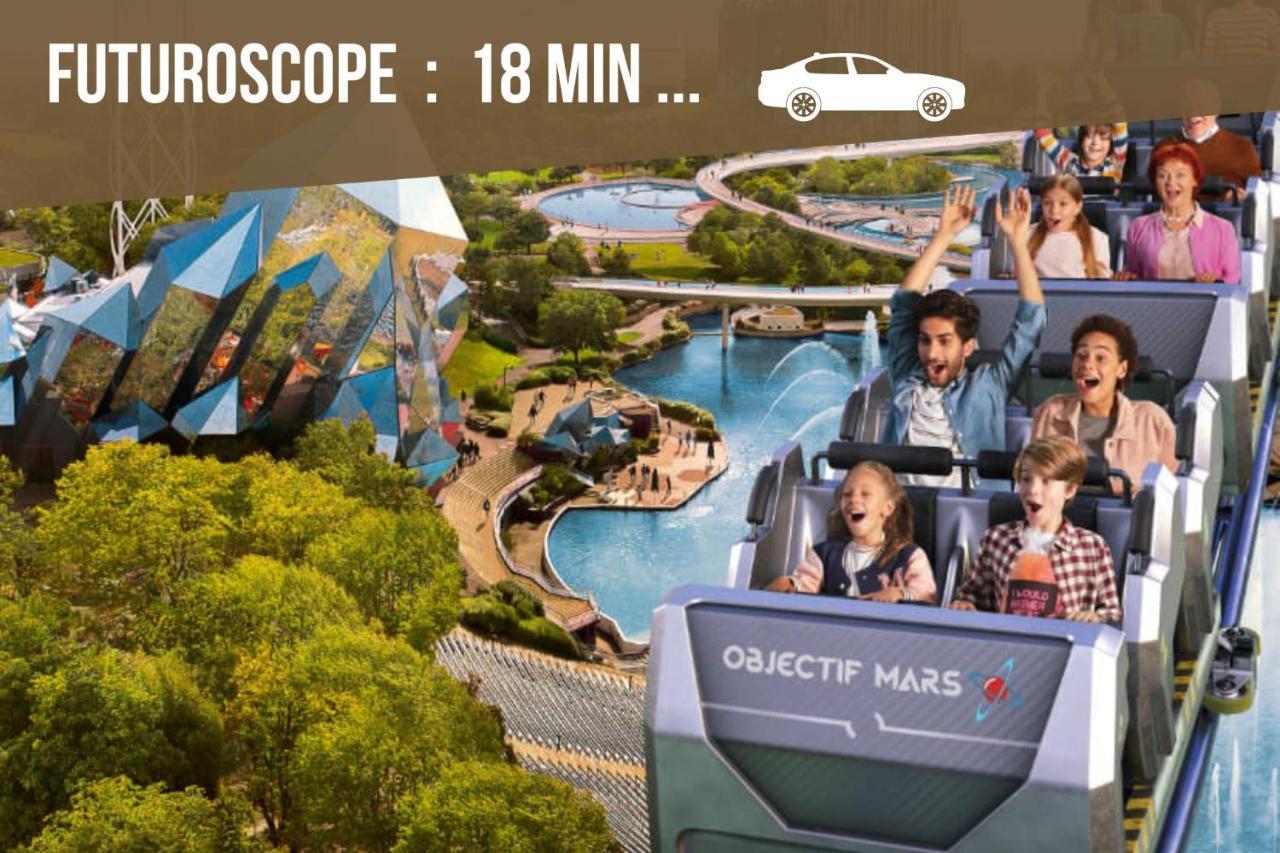 Bellejoie - Appartement T3- Poitiers Sud - Direct Futuroscope - Parking Et Wifi Gratuit 外观 照片
